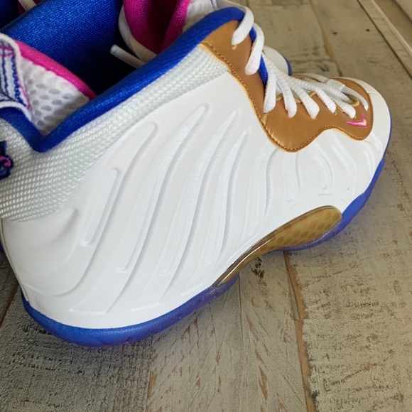 🌼NIKE🌼LITTLE POSITE ONE GS ‘Fuchsia Blast’ - Picture 8 of 10